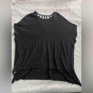 wishlist Black T Shirt Sweater Tunic Top Size S/M